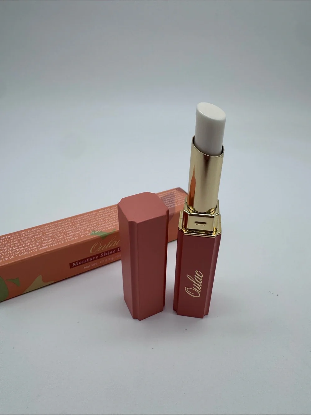 Oulac Moisture Shine Lipstick S3 Halo | Full Size | New in Box
